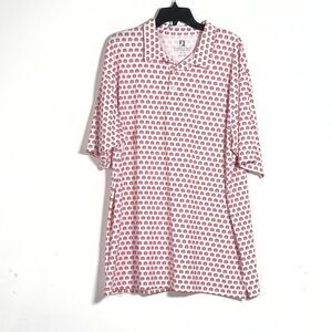 Eversole Run Golf Polo Shirt Men’s Size 2X Red White Short Sleeve